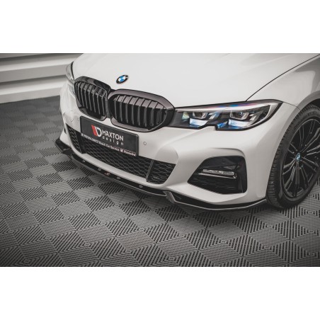 Kit carrosserie Maxton Design BMW Série 3 M-Pack Touring G21 (2018-2022) : lame avant, bas de caisse, lames arrière, becquet