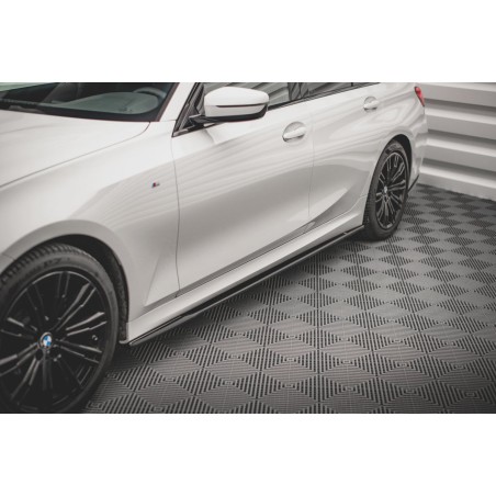 Kit carrosserie Maxton Design BMW Série 3 M-Pack Touring G21 (2018-2022) : lame avant, bas de caisse, lames arrière, becquet