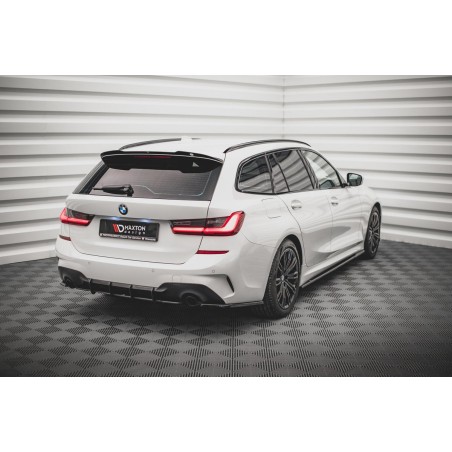 Kit carrosserie Maxton Design BMW Série 3 M-Pack Touring G21 (2018-2022) : lame avant, bas de caisse, lames arrière, becquet