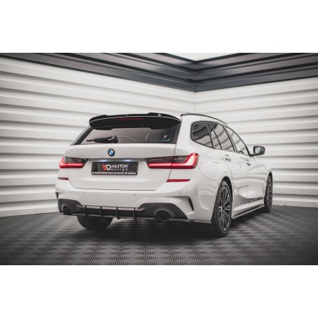 Kit carrosserie Maxton Design BMW Série 3 M-Pack Touring G21 (2018-2022) : lame avant, bas de caisse, lames arrière, becquet