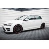 Kit carrosserie Maxton Design Volkswagen Golf R 5 portes Mk7 (2013-2016) : lame avant, bas de caisse, diffuseur arrière, becquet Kit carrosserie Maxton Design Volkswagen Golf R 5 portes Mk7 (2013-2016) : lame avant, bas de caisse, diffuseur arrière, becquet