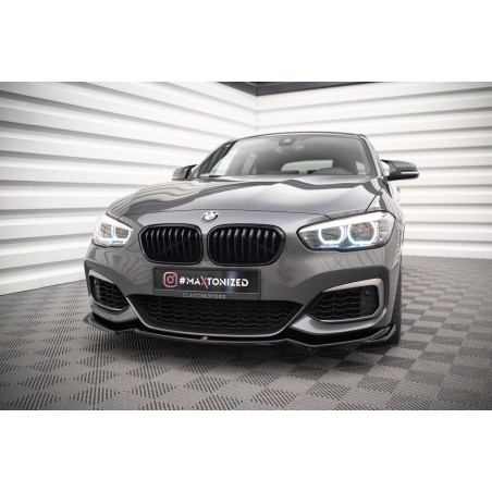 Kit carrosserie Maxton Design BMW M140i F20 restylée V.1 (2015-2019) : lame avant, bas de caisse, diffuseur arrière, becquet