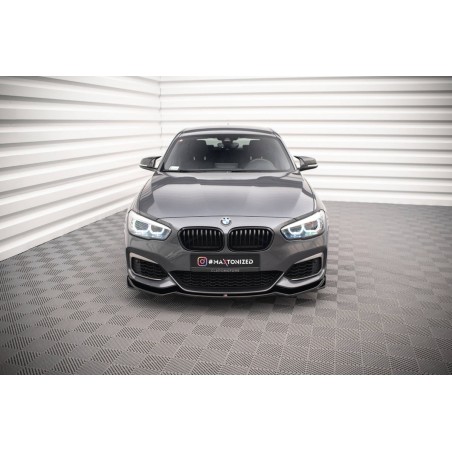 Kit carrosserie Maxton Design BMW M140i F20 restylée V.1 (2015-2019) : lame avant, bas de caisse, diffuseur arrière, becquet