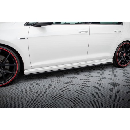 Kit carrosserie Maxton Design Volkswagen Golf R 5 portes Mk7 (2013-2016) : lame avant, bas de caisse, diffuseur arrière, becquet