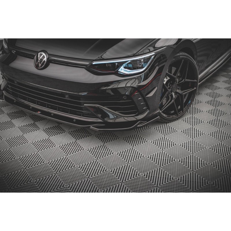 Kit carrosserie Maxton Design Volkswagen Golf R 5 portes Mk8 (2020-2024) : lame avant, bas de caisse, diffuseur arrière, becquet