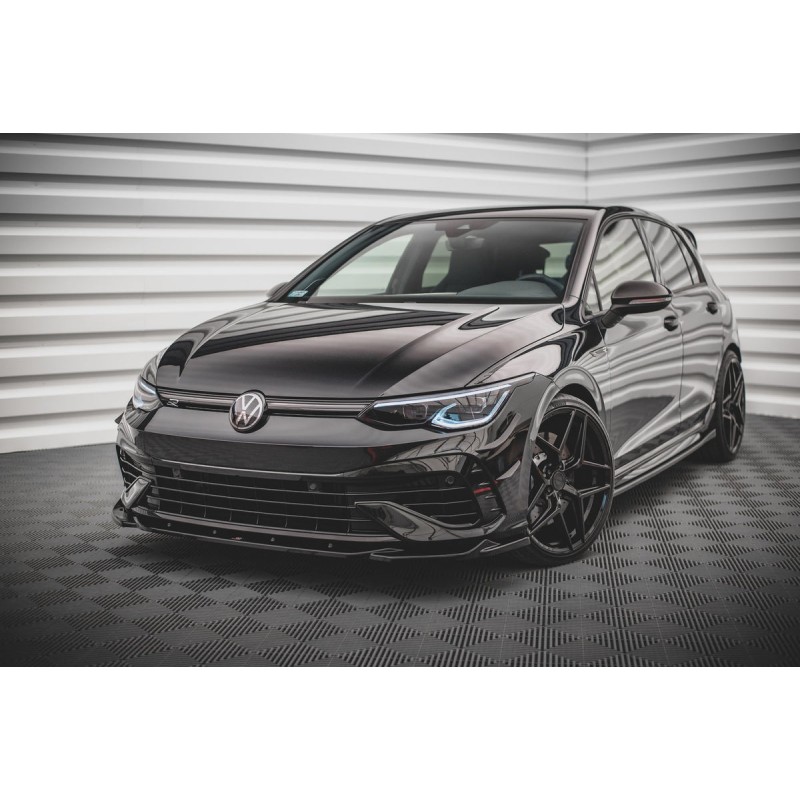 Kit carrosserie Maxton Design Volkswagen Golf R 5 portes Mk8 (2020-2024) : lame avant, bas de caisse, diffuseur arrière, becquet