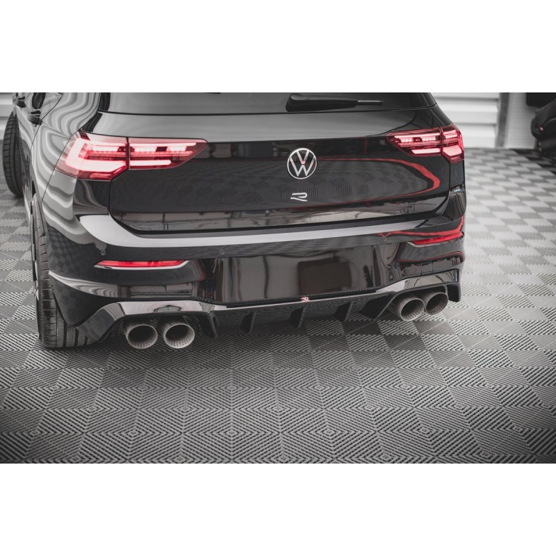Kit carrosserie Maxton Design Volkswagen Golf R 5 portes Mk8 (2020-2024) : lame avant, bas de caisse, diffuseur arrière, becquet