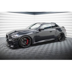 Kit carrosserie Maxton Design BMW M2 G87 (2023+) : lame avant, bas de caisse, diffuseur arrière, lames arrière, becquet