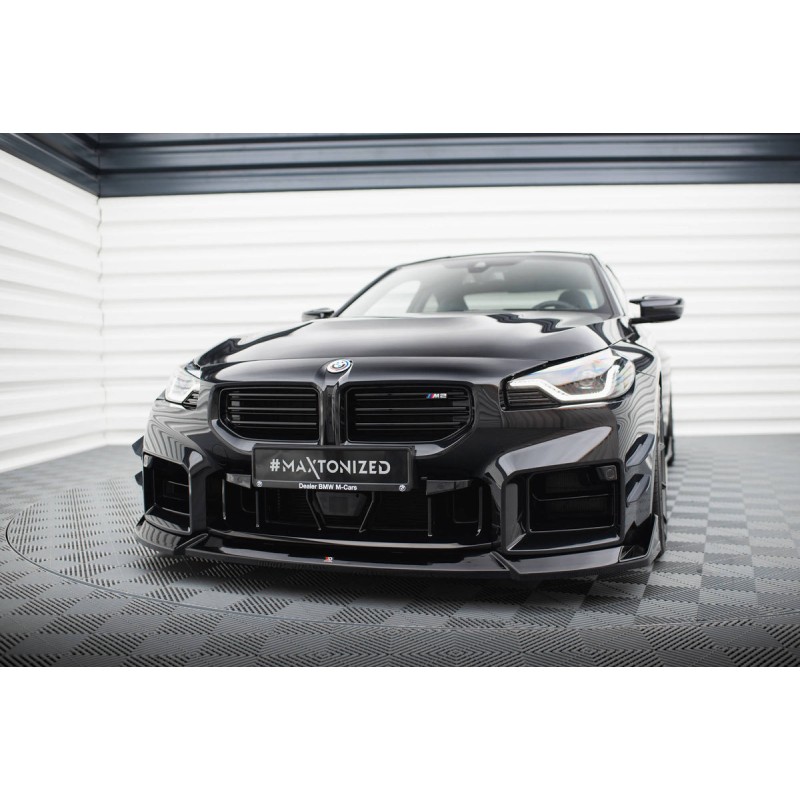 Kit carrosserie Maxton Design BMW M2 G87 (2023+) : lame avant, bas de caisse, diffuseur arrière, lames arrière, becquet