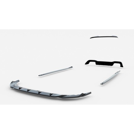 Kit carrosserie Maxton Design Volkswagen Golf R 5 portes Mk8 (2020-2024) : lame avant, bas de caisse, diffuseur arrière, becquet