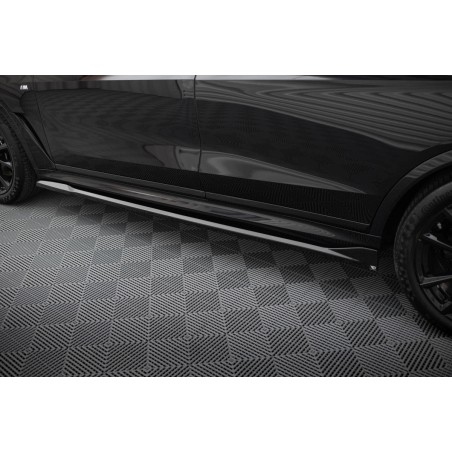 Kit carrosserie Maxton Design BMW X7 M-Pack G07 restylée (2022+) : lame avant, bas de caisse, lame arrière, becquet