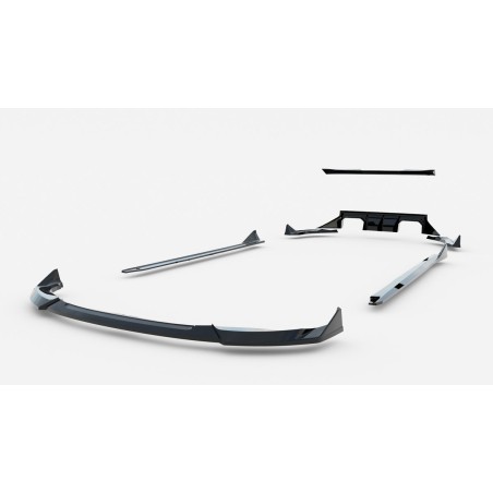Kit carrosserie Maxton Design BMW M2 G87 (2023+) : lame avant, bas de caisse, diffuseur arrière, lames arrière, becquet