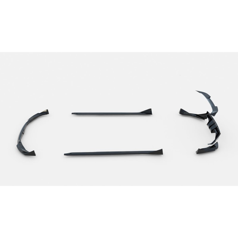 Kit carrosserie Maxton Design BMW M2 G87 (2023+) : lame avant, bas de caisse, diffuseur arrière, lames arrière, becquet