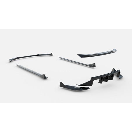 Kit carrosserie Maxton Design BMW M2 G87 (2023+) : lame avant, bas de caisse, diffuseur arrière, lames arrière, becquet