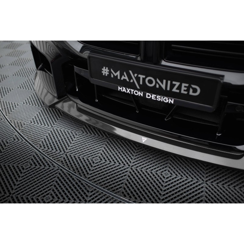 Kit carrosserie carbone Maxton Design BMW M2 G87 (2023+) : lame avant, bas de caisse, becquet, diffuseur arrière, lames arrière