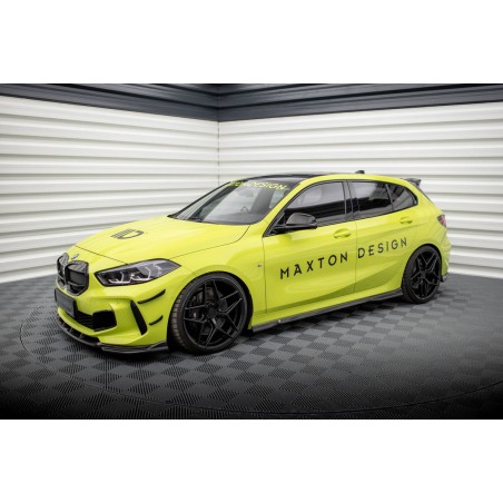 Kit carrosserie carbone Maxton Design BMW Série 1 F40 M-Pack / M135i (2019-2023) : bas de caisse, lames arrière, becquet