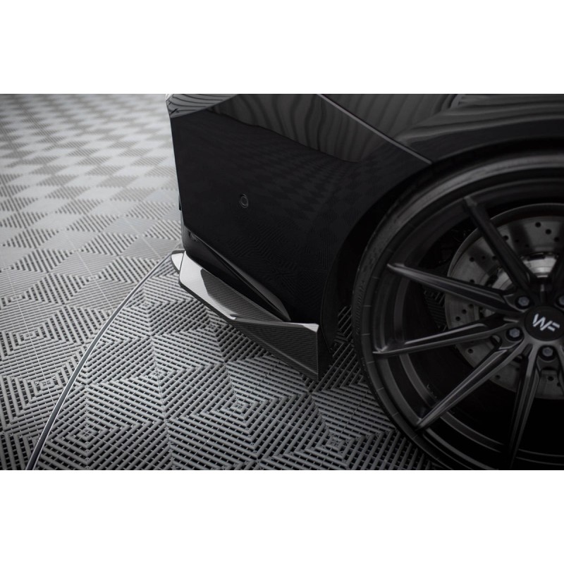 Kit carrosserie carbone Maxton Design BMW M2 G87 (2023+) : lame avant, bas de caisse, becquet, diffuseur arrière, lames arrière
