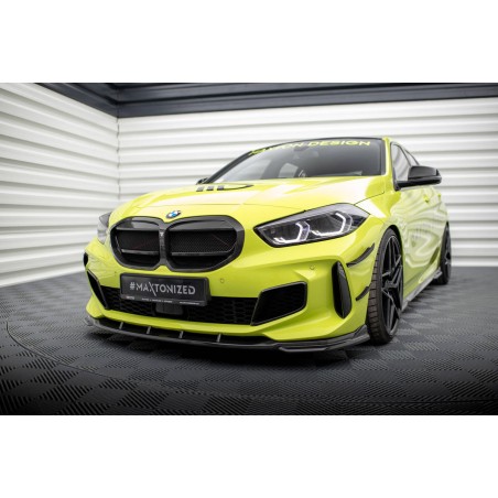 Kit carrosserie carbone Maxton Design BMW Série 1 F40 M-Pack / M135i (2019-2023) : bas de caisse, lames arrière, becquet