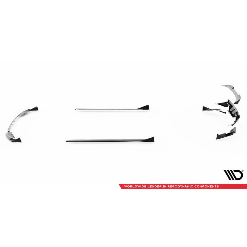 Kit carrosserie carbone Maxton Design BMW M2 G87 (2023+) : lame avant, bas de caisse, becquet, diffuseur arrière, lames arrière