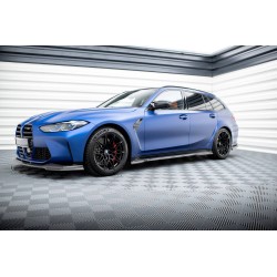 Kit carrosserie carbone Maxton Design BMW M3 G81 Touring (2022+) : lame avant, bas de caisse, diffuseur arrière, lames arrière