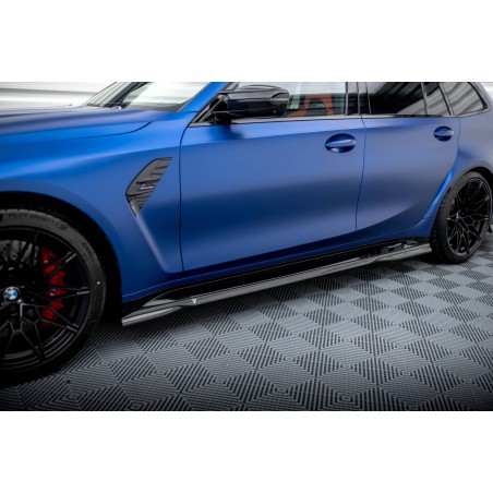 Kit carrosserie carbone Maxton Design BMW M3 G81 Touring (2022+) : lame avant, bas de caisse, diffuseur arrière, lames arrière