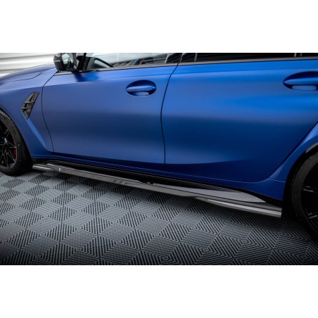 Kit carrosserie carbone Maxton Design BMW M3 G81 Touring (2022+) : lame avant, bas de caisse, diffuseur arrière, lames arrière