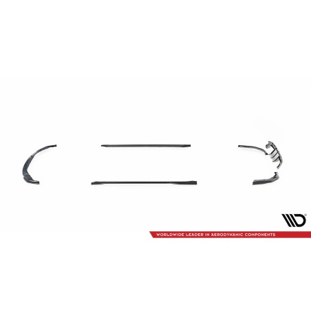 Kit carrosserie carbone Maxton Design BMW M3 G81 Touring (2022+) : lame avant, bas de caisse, diffuseur arrière, lames arrière