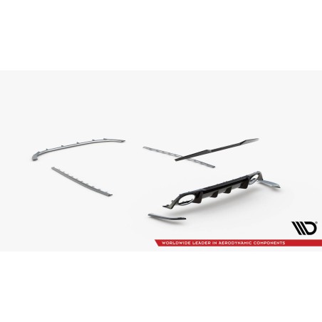 Kit carrosserie carbone Maxton Design Audi RS3 8Y Berline (2020-2024) : lame avant, becquet, bas de caisse