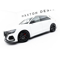 Kit carrosserie carbone Maxton Design Audi RSQ8 Mk1 (2019-2024) : lame avant, becquet, bas de caisse, diffuseur arrière