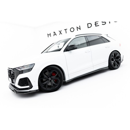 Kit carrosserie carbone Maxton Design Audi RSQ8 Mk1 (2019-2024) : lame avant, becquet, bas de caisse, diffuseur arrière