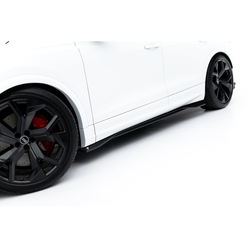 Kit carrosserie carbone Maxton Design Audi RSQ8 Mk1 (2019-2024) : lame avant, becquet, bas de caisse, diffuseur arrière