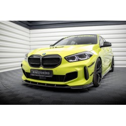 Kit carrosserie carbone Maxton Design BMW Série 1 F40 M-Pack / M135i : lames avant et arrière, bas de caisse, diffuseur, becquet
