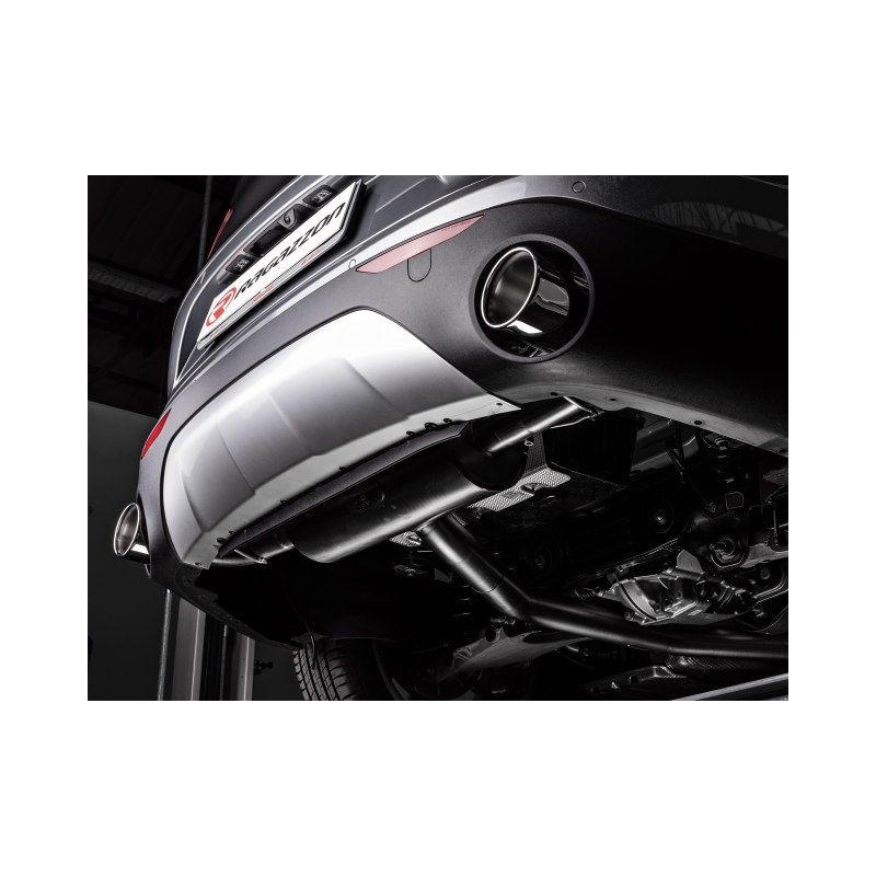 Sortie d'échappement ronde 2 / 129 mm RAGAZZON ALFA ROMEO Stelvio 949 2.0 Turbo Q4 280ch (2017+)