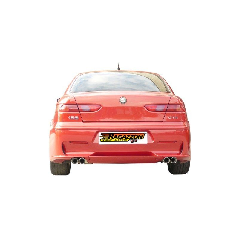 Silencieux arrière duplex RAGAZZON ALFA ROMEO 156 GTA 3.2 I V6 250ch Berlina + Sportwagon (2002+) (ECE)