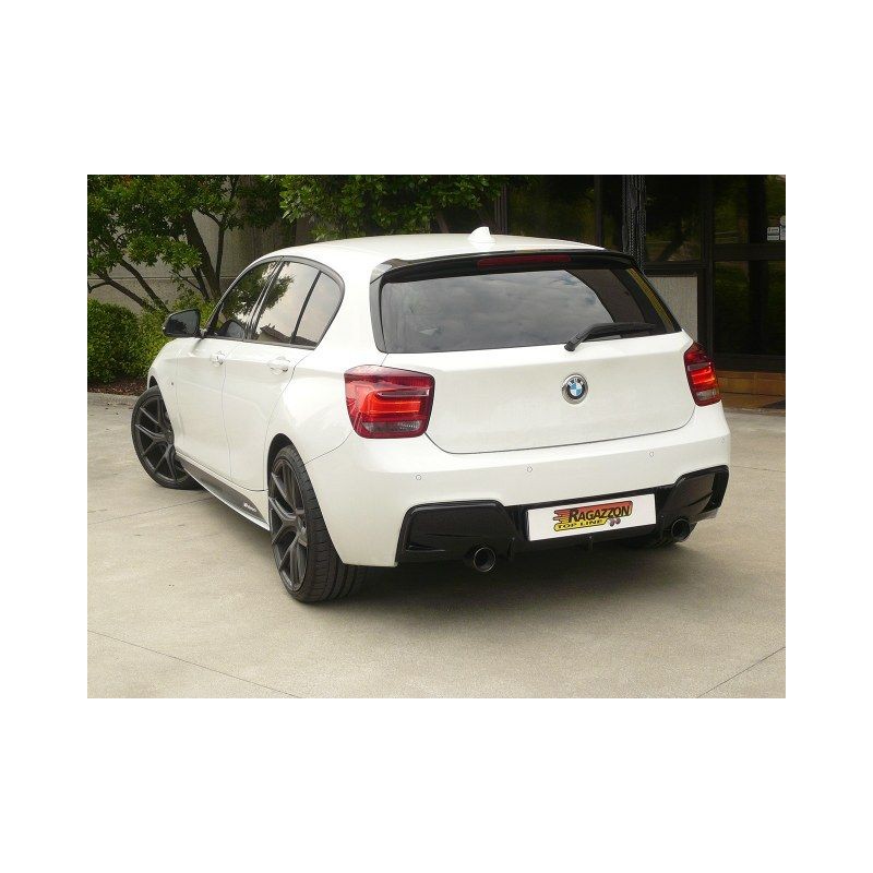 Silencieux arrière duplex RAGAZZON BMW Série1 F20 120d - xd 184ch N47 (2011-2015) (ECE)