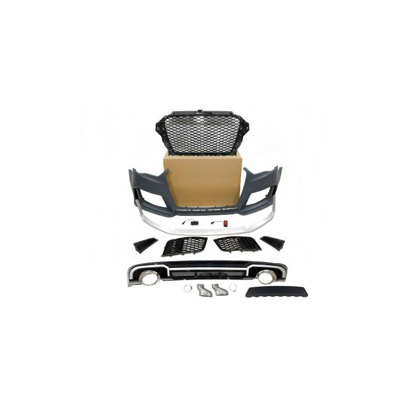 Kit Carrosserie Audi A3 V8 13-15 Sportback Look RS3 Tuning Tuning