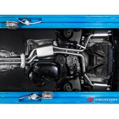 Silencieux arrière duplex RAGAZZON AUDI RS6 typ 4G - C7 Quattro Avant 4.0TFSI V8 560ch (2013+) (ECE)