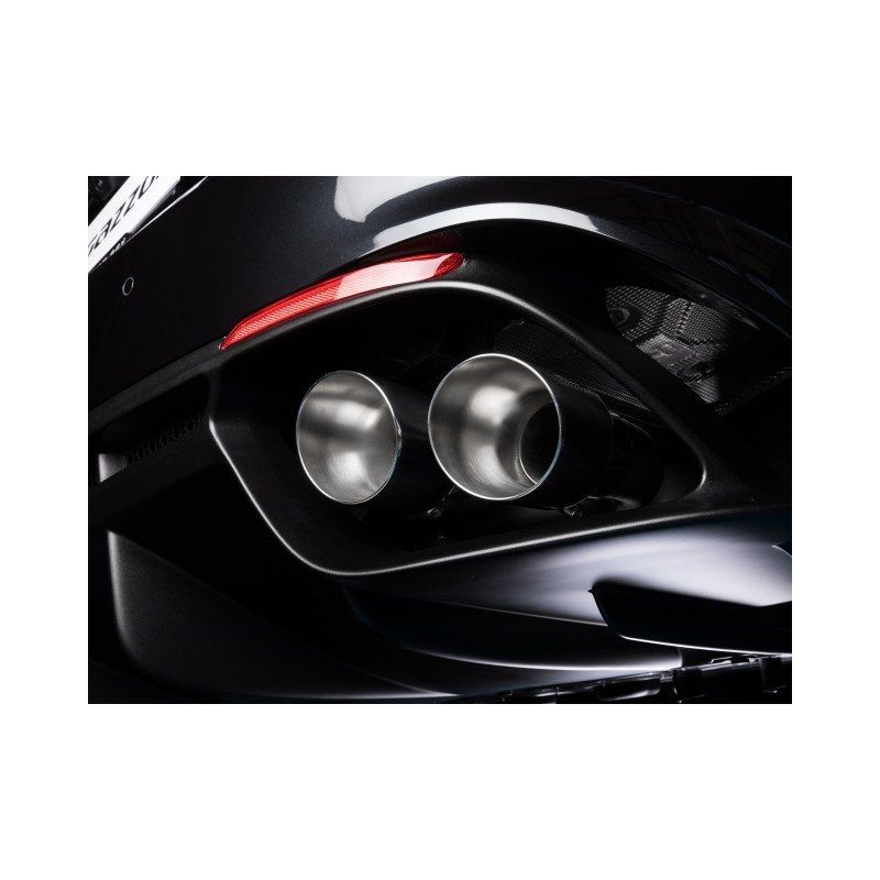 Silencieux arrière duplex RAGAZZON ALFA ROMEO Giulia 952 2.9 Bi-Turbo 510ch Quadrifoglio (2016+) - 2 sorties rondes (ECE)
