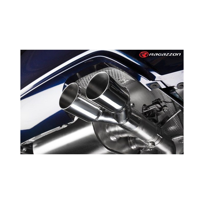 Silencieux arrière duplex RAGAZZON BMW M4 F82 Coupè 3.0 431ch (2014-2019) (ECE)