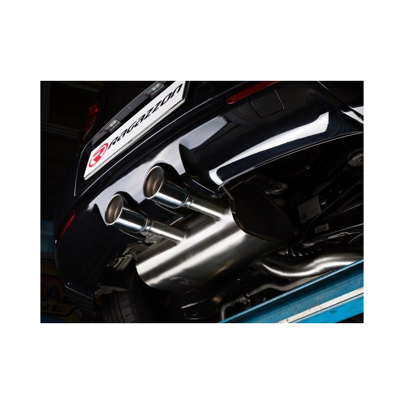 Silencieux arrière RAGAZZON VW Golf Mk6 typ 1K R 2.0TSI 271ch ø76mm (2010+) (ECE)
