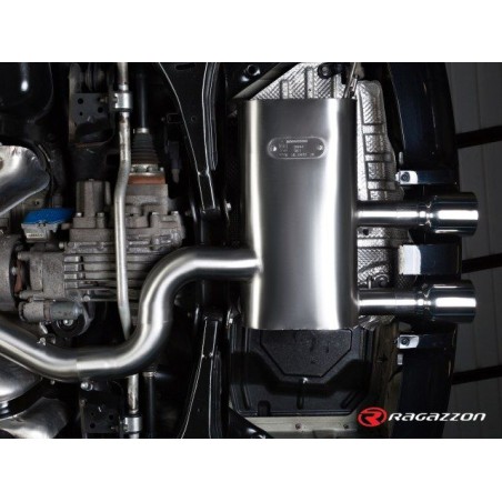 Silencieux arrière RAGAZZON VW Golf Mk6 typ 1K R 2.0TSI 271ch ø76mm (2010+) (ECE)