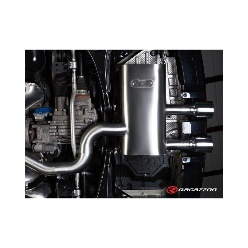 Silencieux arrière RAGAZZON VW Golf Mk6 typ 1K R 2.0TSI 271ch ø76mm (2010+) (ECE)