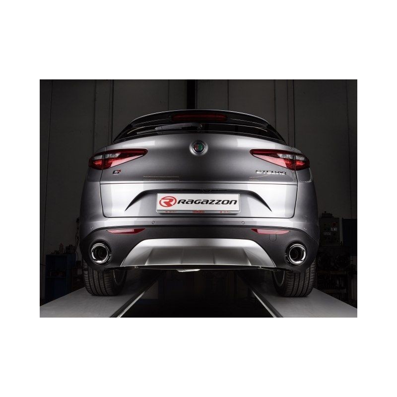 Silencieux arrière duplex RAGAZZON ALFA ROMEO Stelvio 949 2.0 Turbo Q4 280ch (2017+) (ECE)