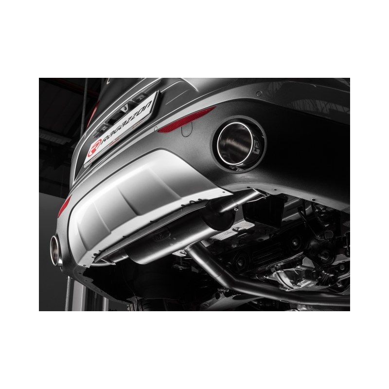 Sortie d'échappement ronde Sport Line 2 / 129 mm RAGAZZON ALFA ROMEO Stelvio 949 2.0 Turbo Q4 280ch (2017+)