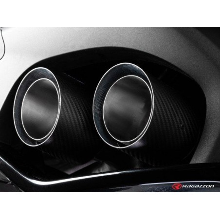 Silencieux arrière duplex RAGAZZON ALFA ROMEO Stelvio 949 2.9 Bi-Turbo 510ch Quadrifoglio (2017+) (ECE)