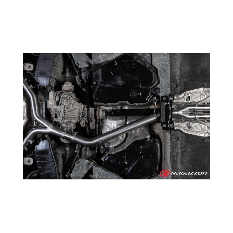 Silencieux arrière RAGAZZON AUDI S5 typ F5 Coupè 3.0TFSI Quattro 354ch (2016+) (Race)