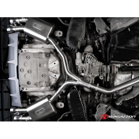 Silencieux arrière duplex RAGAZZON AUDI S5 typ F5 Coupè 3.0TFSI Quattro 354ch (2016+) (ECE)