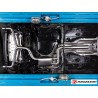 Silencieux antérieur + silencieux intermédiaire RAGAZZON VW Golf Mk7.5 typ AU 2.0TSI GTi 230ch 76mm (2017-2018) (ECE)