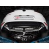 Silencieux antérieur + silencieux intermédiaire RAGAZZON VW Golf Mk7.5 typ AU 2.0TSI GTi 230ch 76mm (2017-2018) (ECE)
