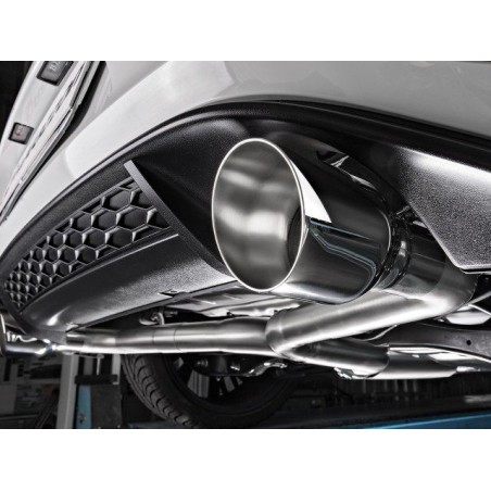Silencieux antérieur + silencieux intermédiaire RAGAZZON VW Golf Mk7.5 typ AU 2.0TSI GTi 230ch 76mm (2017-2018) (ECE)